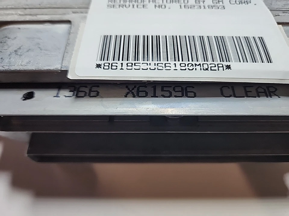 Módulo informático motor Chevy Pontiac ECM Buick Oldsmobile GM 16231853 1996 NUEVO DE STOCK Foto 4 de 4