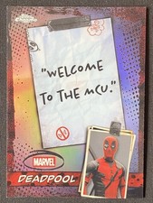 Deadpool 2025 Topps Chrome Deadpool Refractor #WM-07 -b