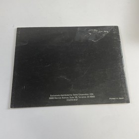 Desert Commander (Nintendo Entertainment System NES, 1989) W/ Manual Tested 