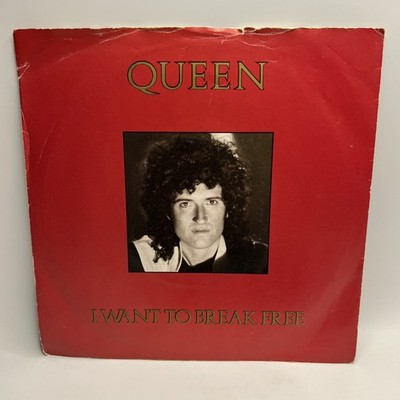 Queen - I Want to Break Free - 7'' Vinyl Single - Rare Brian May Cover 1984