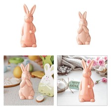 Scultura di Coniglietto in Ceramica - Idea Regalo Pasquale per La Casa