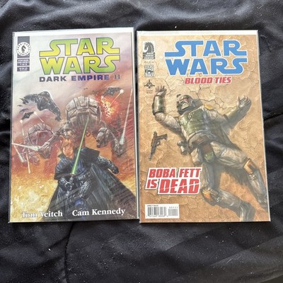 Star Wars: Blood Ties #1 Boba Fett is Dead Dark Horse Comics + Dark Empire 2 #1