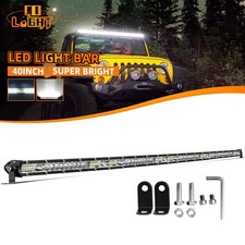 10 20 30 40 50 Slim Led Light Bar Spot Flood Combo Atv Suv Offroad Driving 10 20 30 40 50 Slim Led Light Bar Spot Flood Combo Atv Suv Offroad Driving