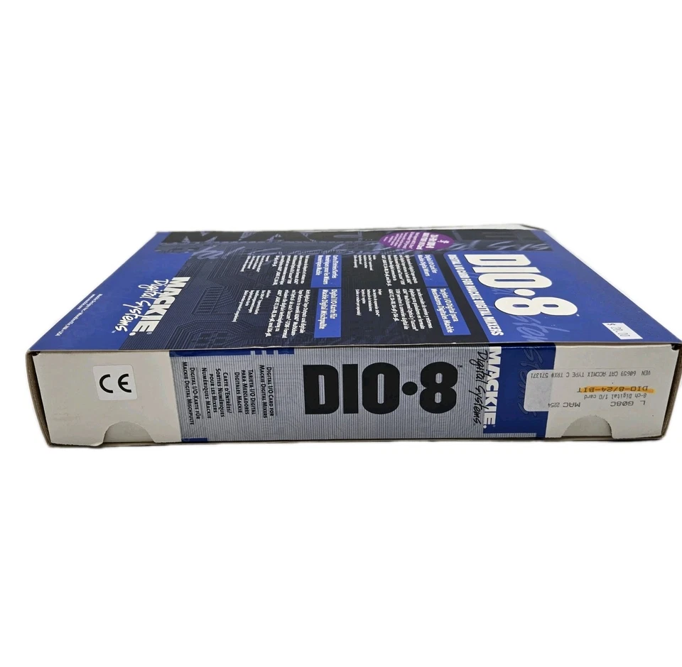 Mackie Designs DIO8 24-Bit Digital I/O Card for Mackie Digital Mixers - NEW - Image 2 of 4