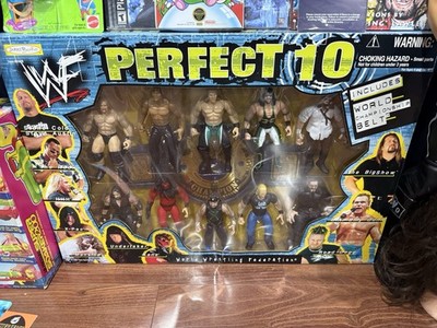 WWF Perfect 10 w/ WWF Championship Belt 1999 Jakks WWE Wrestling