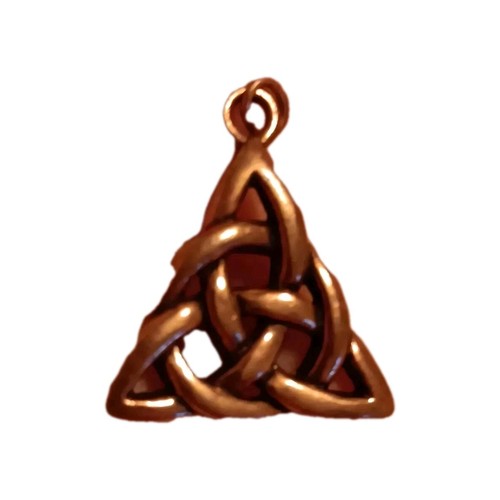Norse Copper Celtic Marked Pendant