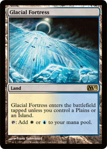 Glacial Fortress - Foil NM, English MTG Magic 2013 (M13) - Picture 1 of 1
