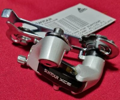 Deragliatore Suntour XCE MTB/ATB, 7/8 velocità, NOS, retrò, cult, Giappone, NUOVO