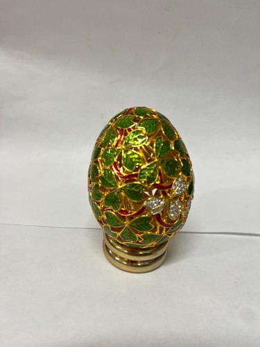 Joan Rivers The Spring Clover Egg Imperial Treasures Four Seasons Of Eggs - Picture 3 of 7
