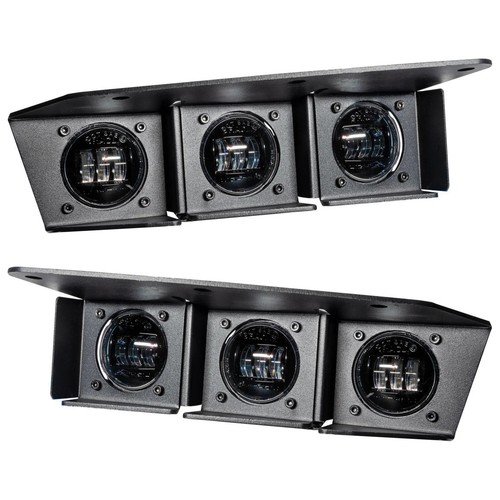 ORACLE Lighting® Triple LED Fog Light Kit (White) for 21-24 Bronco, Steel Bumper - Picture 10 of 12
