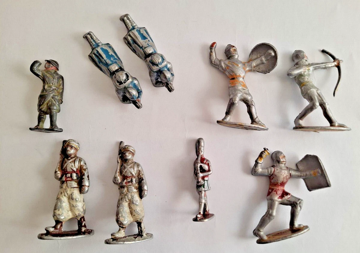 Figurine Quiralu Ninin Moyen Âge - Échelle 1:32 (60 Mm), Aluminium, Occasion