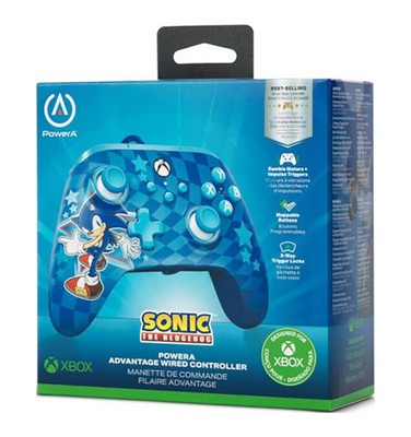Fernbedienung Mit Kabel Advange Power A Sonic Style Blau Xbox Series (222127)