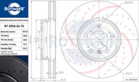 Rotinger 2X Bremsscheibe Vorne Ø332 Mm Gelocht BelüFtet FüR BMW X5 E53 3.0D
