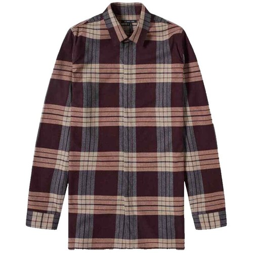 KARL HELMUT Long Sleeve Shirt 4 Cotton Red A2351FB 302 | eBay