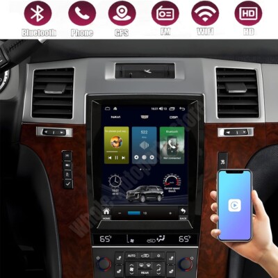 For 2007-2014 Cadillac Escalade Carplay Android 13 9.7