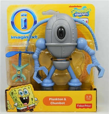 spongebob imaginext plankton and chumbot