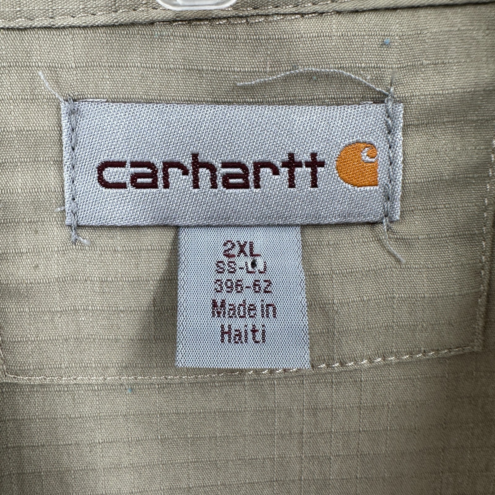 Carhartt Force Vented Ripstop Button Work Shirt M… - image 6