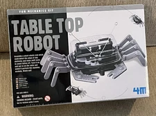 New Table Top Robot 4M fun mechanics kit ages 8+ sealed