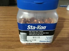 (200) Sta-Kon® Metallic Non-Insulated Wire Joint, Wire Range Min(3) Max(4)
