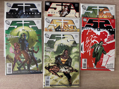 Marvel DC 52 Comic Lot 11,12,18,20-23