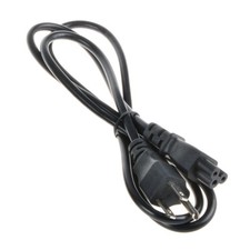 Premium 5ft 3 Prong AC Mickey Mouse 3pin Power Cord Cable For Laptop Notebook PC