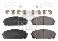 Febi Bilstein 170624 Bremsbelagsatz, Scheibenbremse Vorne FüR Jeep