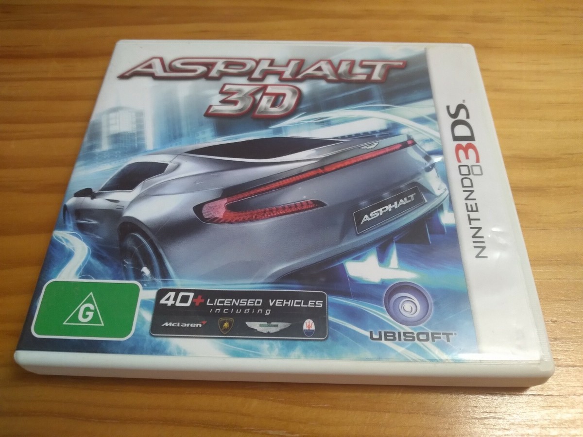 ASPHALT 3D Complete NINTENDO 3DS GAME FREE POST Ubisoft
