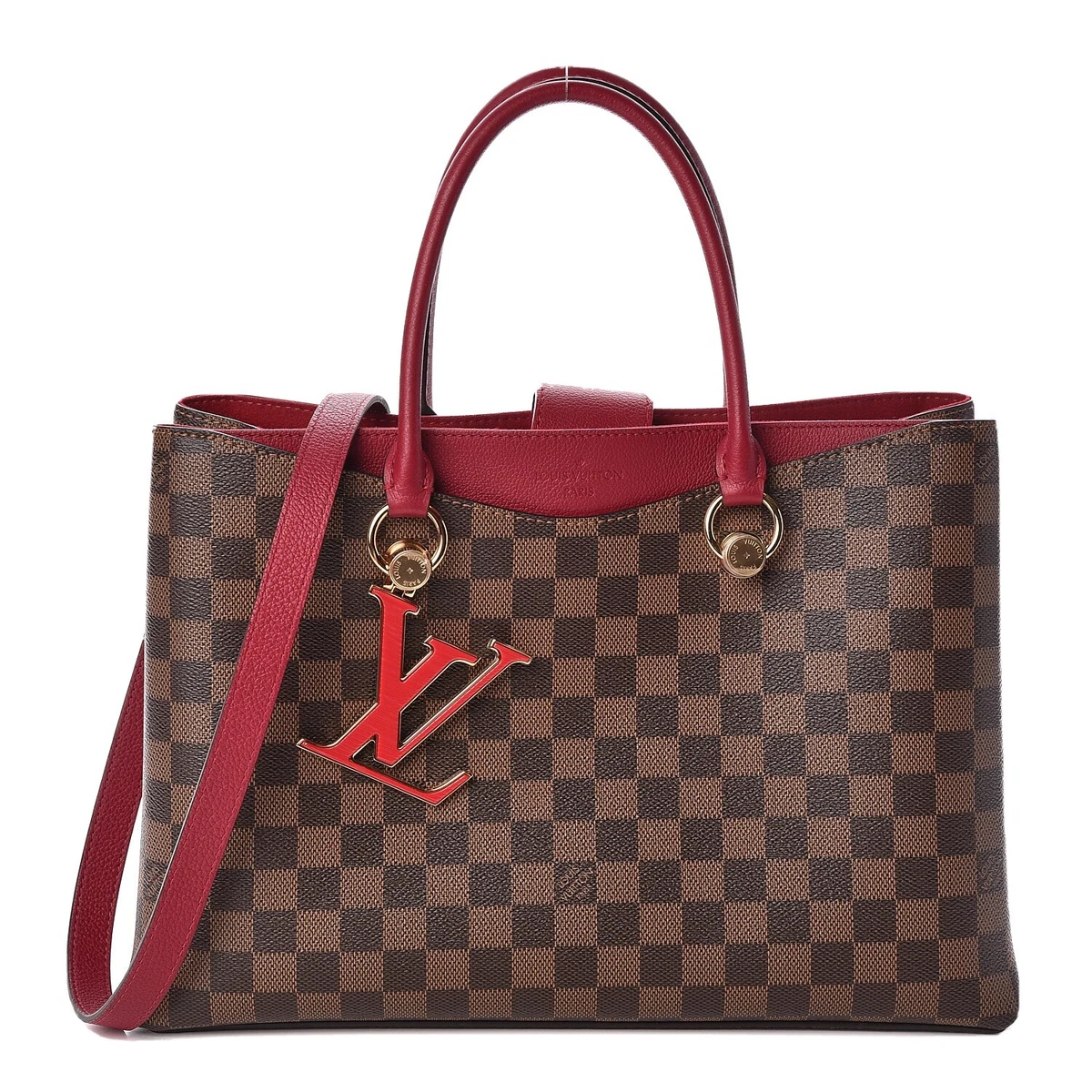 Louis Vuitton LV Riverside Lie De Vin Damier Ebene