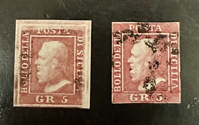 Italy Sicilia Sas10 Used Sound  Stamps Cat2000 