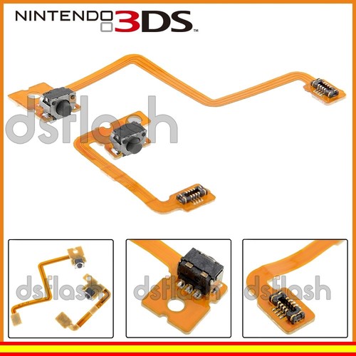 Flex Cable Buttons R/L Triggers Nintendo 3DS Replacement Button Repair