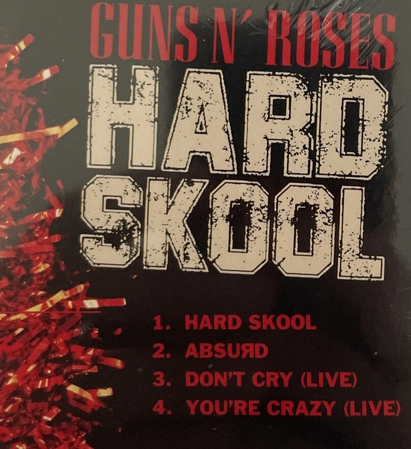 Guns N' Roses – Hard Skool / Absurd - Limited Edition German 4 Track CD - NEW - Bild 3 von 3
