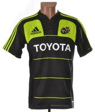 MUNSTER 2010/2011 RUGBY UNION TEAM SHIRT JERSEY ADIDAS SIZE S