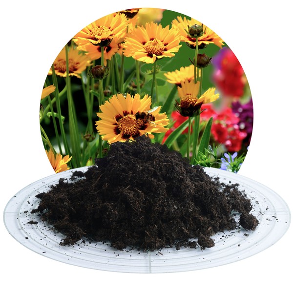 Bio Blumenerde 40 L Pflanzerde 100% Biologisch Torffrei Gartenerde Erde Garten-image