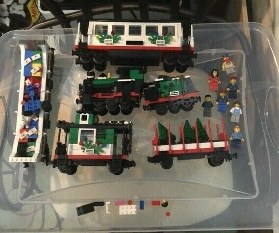 LEGO Holiday Train Christmas 10173 99% See Description
