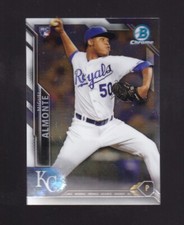 2016 Bowman Chrome Miguel Almonte Rookie #136 Kansas City Royals