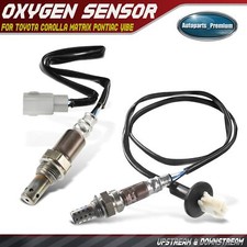 2x Sensor de oxígeno O2 aguas arriba y aguas abajo para Toyota Corolla Matrix Pontiac Vibe