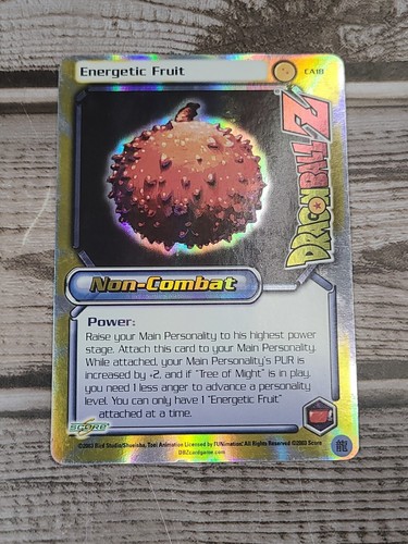 Score DBZ CCG Energetic Fruit Foil CA18 Limited LP - Dragon Ball Z TCG - Picture 2 of 7