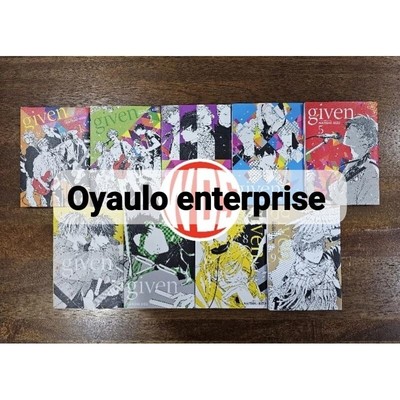 Given Vol 1-9 English Manga Brand New Natsuki Kizu Single Book
