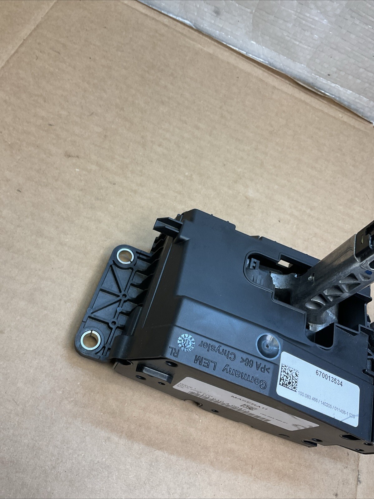 Maserati Ghibli 2014-2022 Shifter assembly
