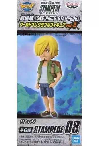 One Piece Stampede Sanji 08 WCF Stampede vol. 2 figure, Banpresto