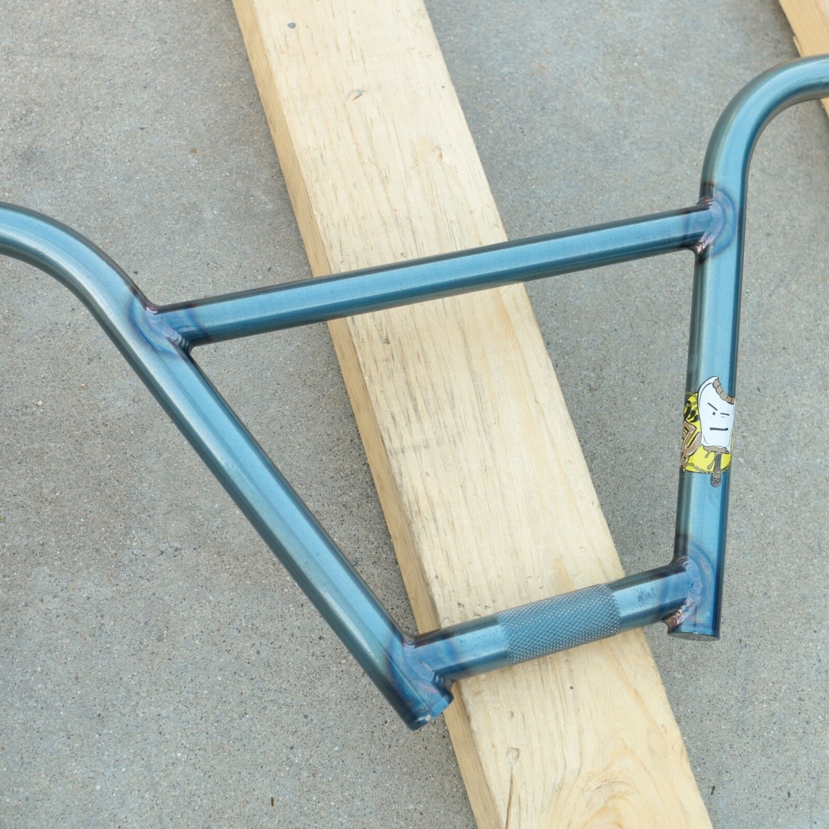 S&M BMX FU 4pc HANDLEBAR BARS BLACK RAW PURPLE SKY BLUE PINK | eBay