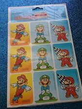 Nintendo Super Mario Stickers Decal sealed 