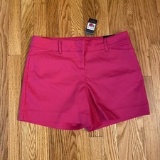 NWT The Limited Tailored Perfect Fit Temper Pink shorts 10