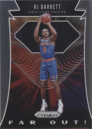 RJ Barrett Blue Prizm Premier Level 2024-25 Panini Select #109 | eBay
