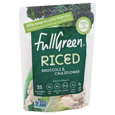 Fullgreen Riced Broccoli Cauliflower 7.05 oz (Pack of 6)