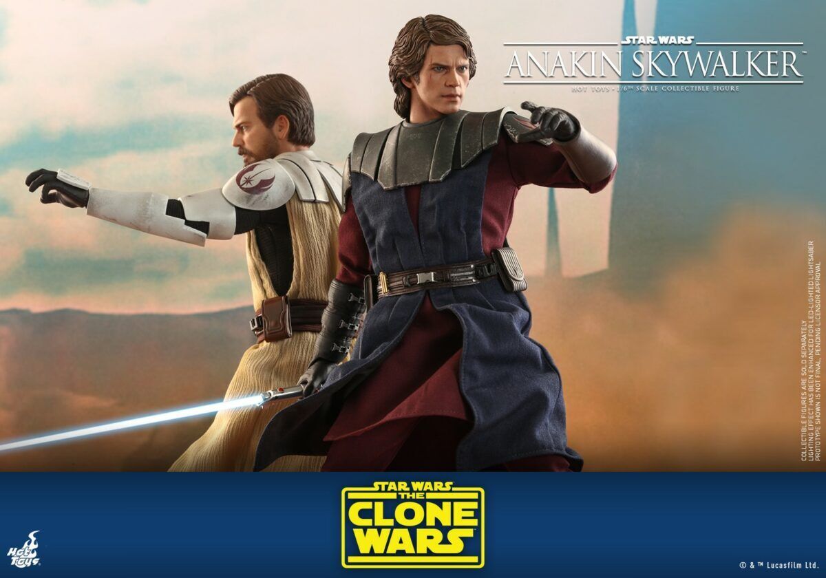 STAR WARS: The Clone Wars Anakin Skywalker Action Figure Hot STAR WARS: The Clone Wars Anakin Skywalker Action Figure Hot
