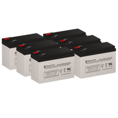  Liebert GXT2-20 UPS Battery Set (Replacement) By SigmasTek 12V 7.5AH