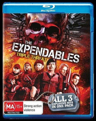 The Expendables 1, 2 & 3 Trilogy blu ray New RB Sylvester Stallone Jason Statham - Picture 1 of 1