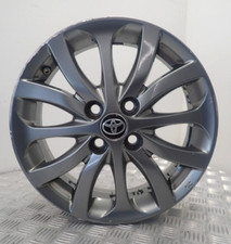 TOYOTA YARIS 15 " GREY ALLOY WHEEL RIM 42611-0DB30 (Q-170)