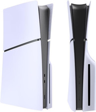 Console Faceplate Anti-Scratch Case for PS5 SLIM Disc Edition Console Protective